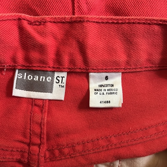 New! Vintage Sloane ST for Spiegel Denim Shorts - Picture 5 of 5